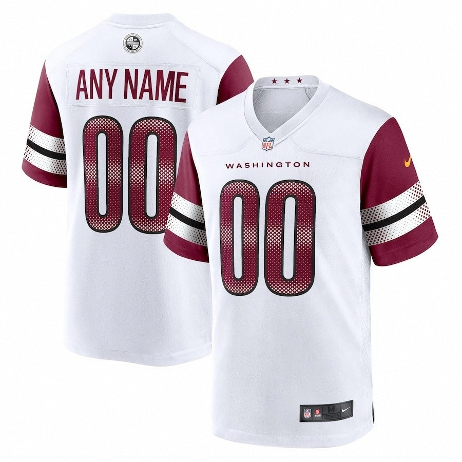 Washington Commanders Custom Away Jersey