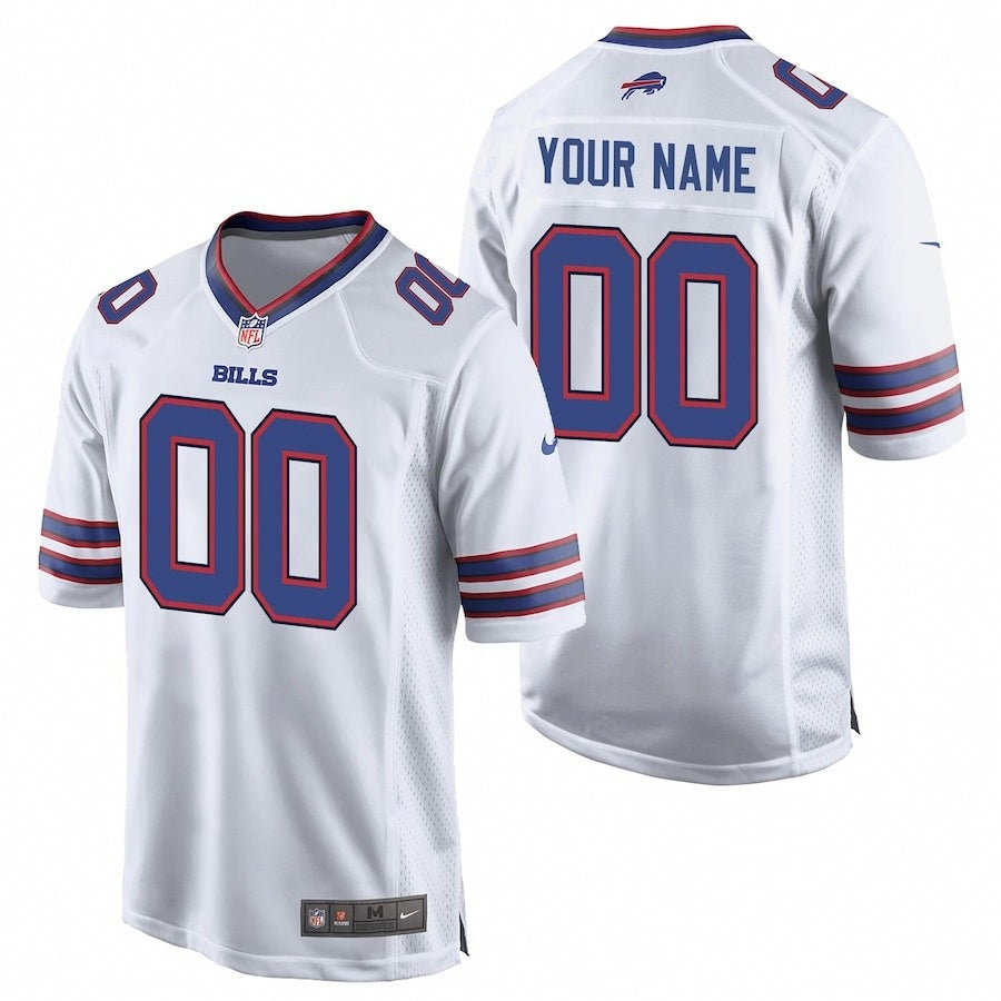 Buffalo Bills Custom Away Jersey