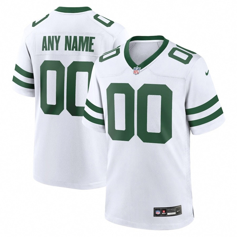 New York Jets Custom Away Jersey