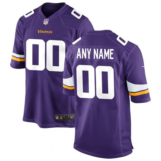 Minnesota Vikings Custom Game Jersey