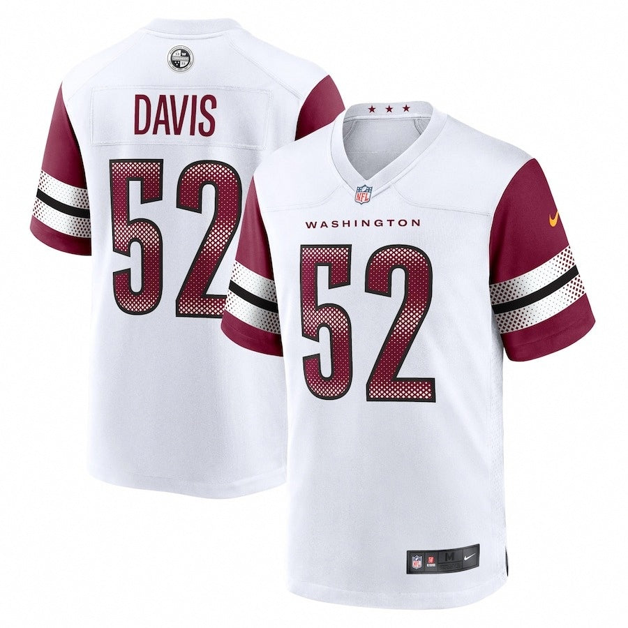 Washington Commanders Jamin Davis Away Jersey