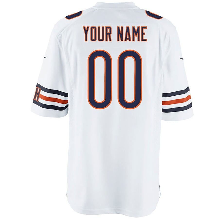 Chicago Bears Custom Away Jersey