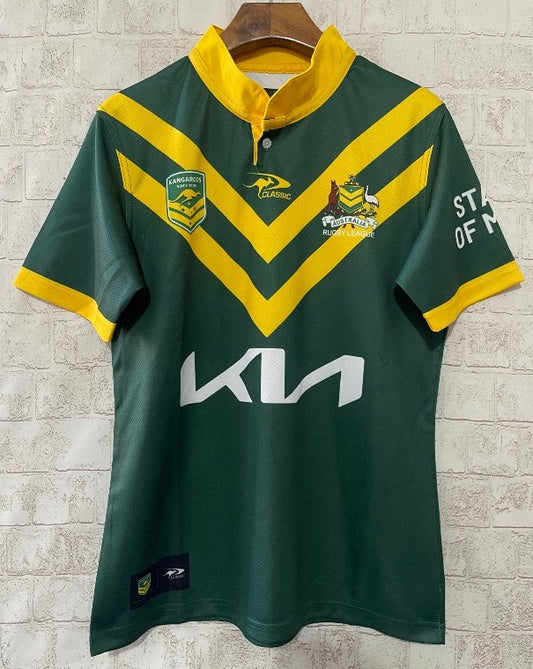 2025 Australia Kangaroos Rugby League Home Jersey