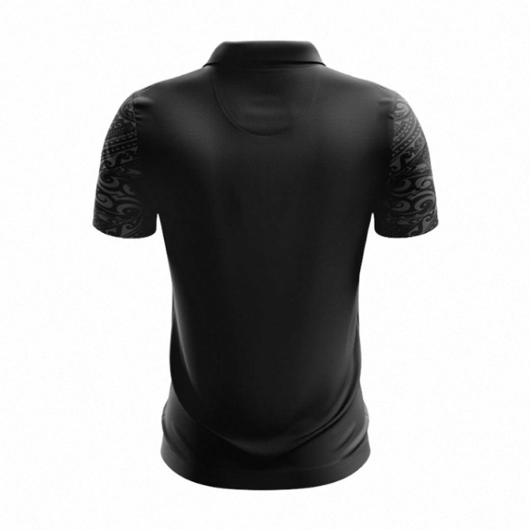 2024 All Blacks Maori-Inspired Polo Shirt (Personalized)