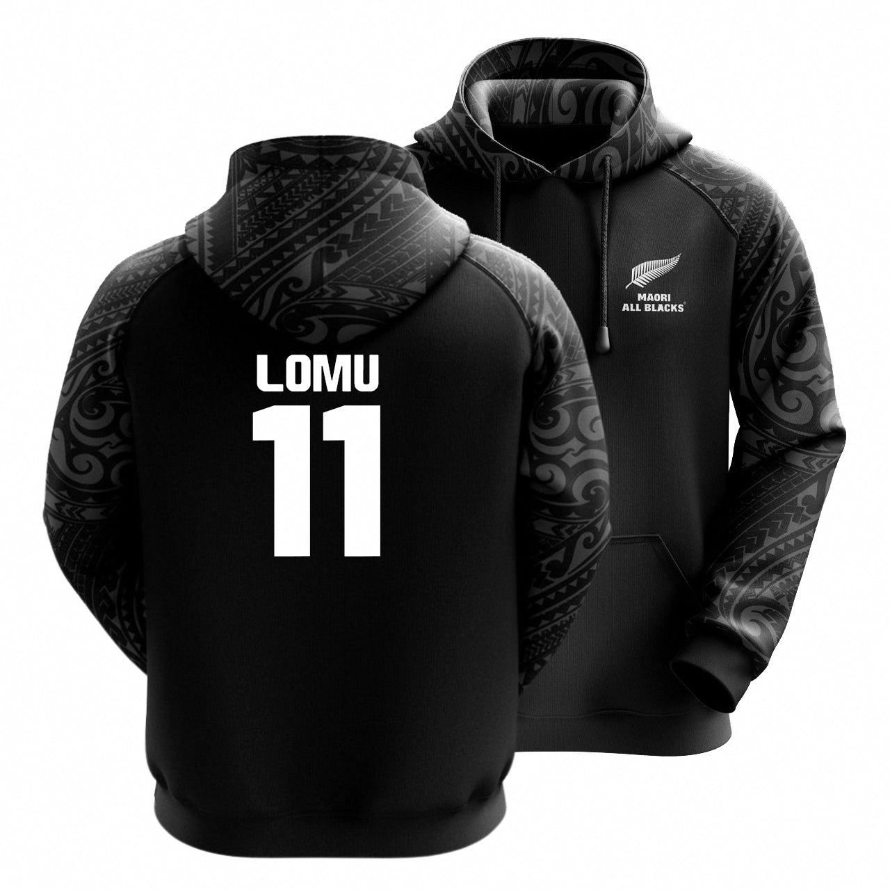 2024 All Blacks Maori Hoodie and Pants Slam Kick