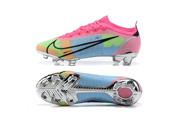 Shop the Latest SG Soft Ground Soccer Cleats - Nike Mercurial Vapor 14  Elite in Pink, Blue and Green