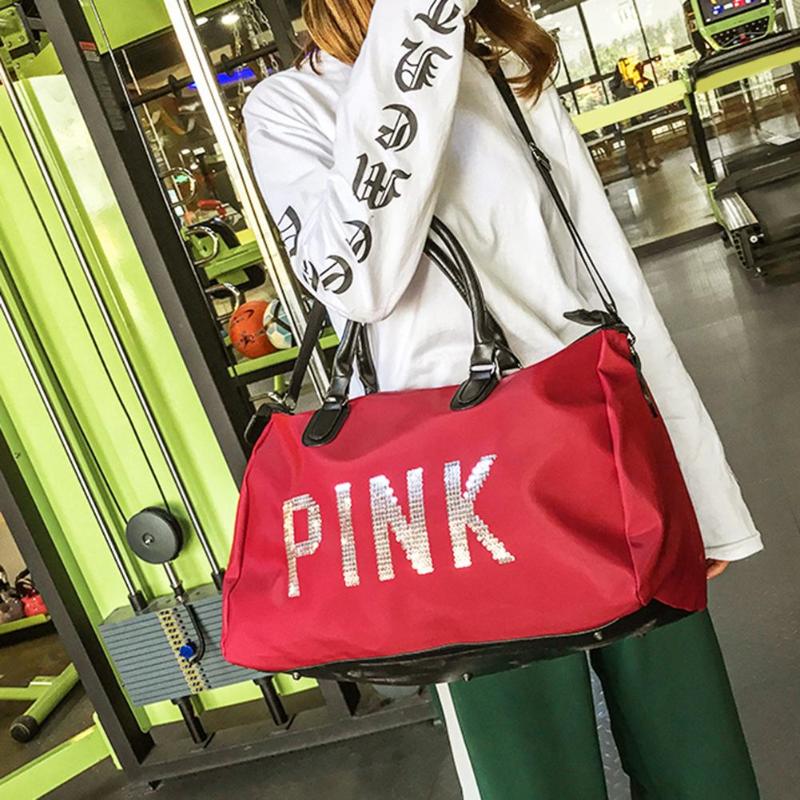 Pink Fashion Sports  Bag