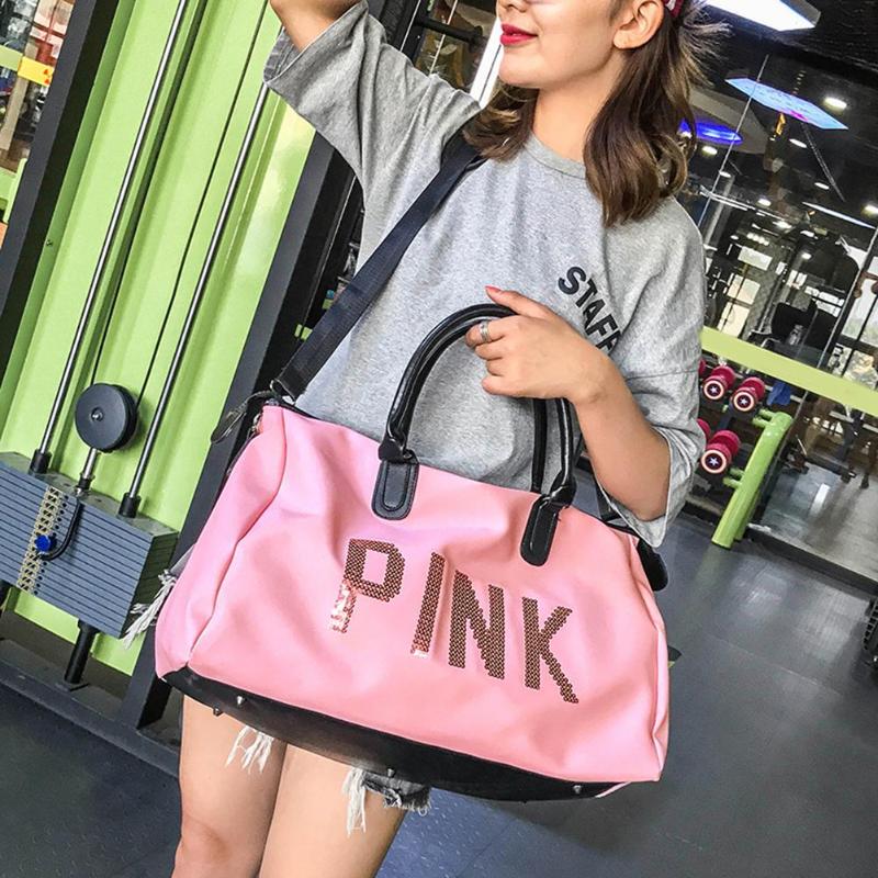 Pink Fashion Sports  Bag