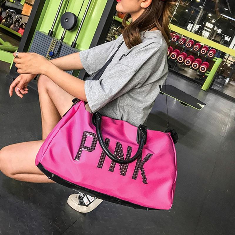 Pink Fashion Sports  Bag