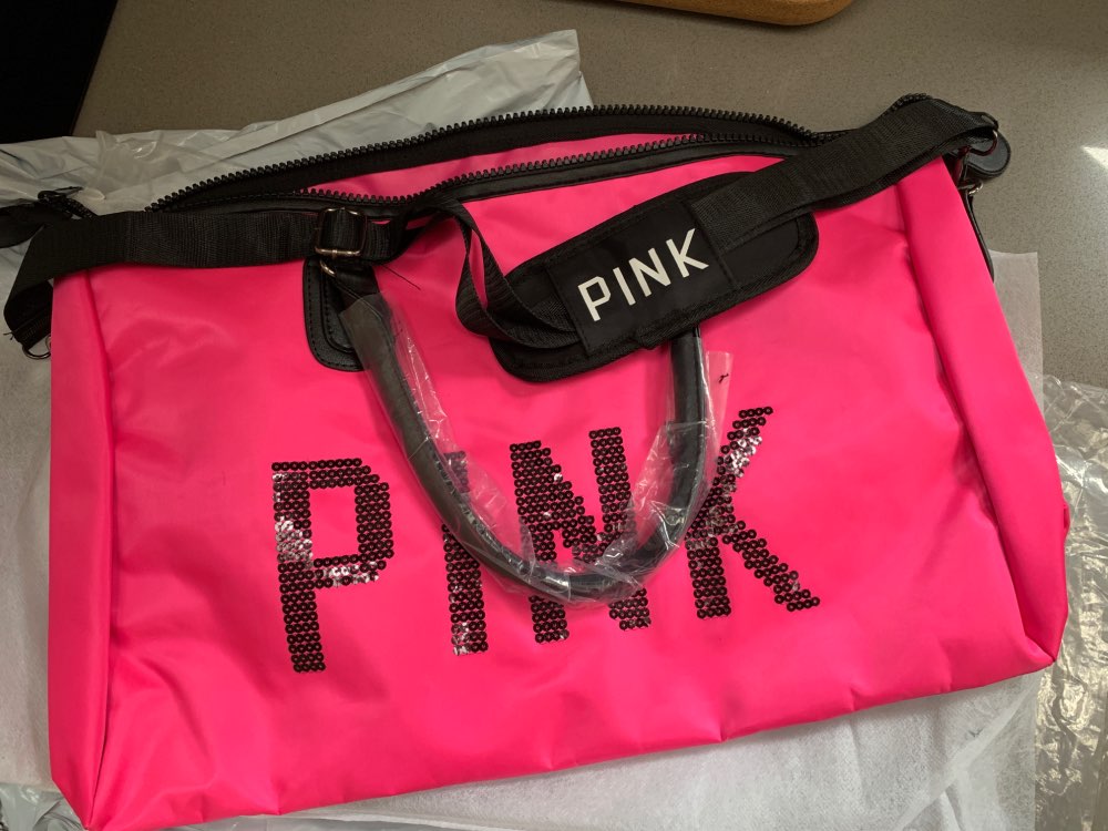 Pink Fashion Sports  Bag