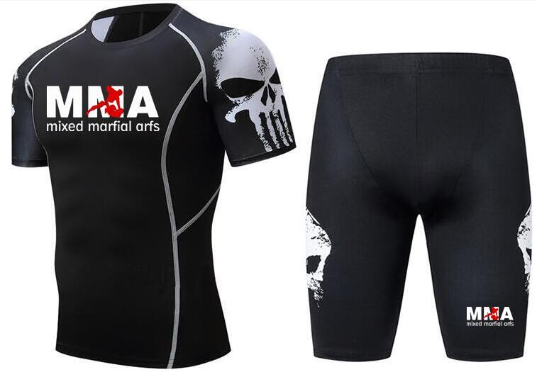 MMA Compression Training Suit